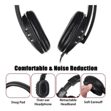 IDEAL ELETRÔNICOS Fone Ouvido Gamer RGB USB - Preto - Visão 3