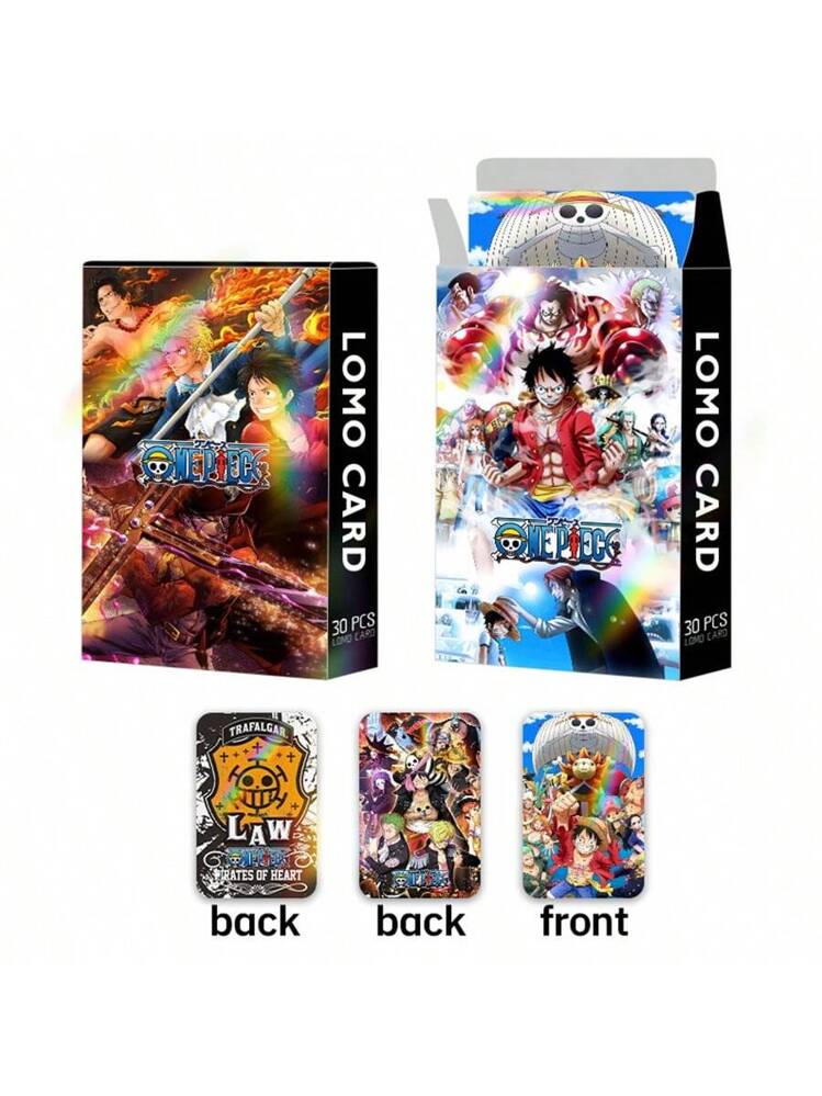 One Piece Lomo Card Set: 30pcs/60pcs/92pcs Double-Sided High