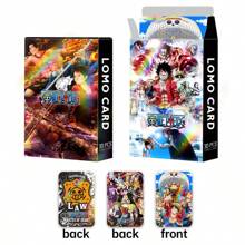 One Piece Lomo Card Set: 30pcs/60pcs/92pcs Double-Sided High Definition Color Printing Photocard With Stickers And Bookmarks - Pirates-multicolor - View 14