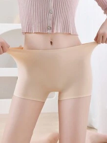 Thể Thao Ngoài Trời 1 Quần Lót Không Đường May Định Hình Cơ Thể, Cạp Cao, Nâng Hông, Kích Thước Cộng, Đáy Quần, Chống Chiếu Sáng Cho Yoga, Hoạt Động Ngoài Trời Quần Short Định Hình - màu đen - Xem 7