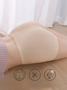Thể Thao Ngoài Trời 1 Quần Lót Không Đường May Định Hình Cơ Thể, Cạp Cao, Nâng Hông, Kích Thước Cộng, Đáy Quần, Chống Chiếu Sáng Cho Yoga, Hoạt Động Ngoài Trời Quần Short Định Hình - màu đen - Xem 3