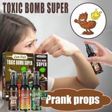 Jue-Fish Stinky Fart Spray, Spoof Of Toys, Stinky Smell, Entertainment, Poop Smell,  Smell Bomb Smell - Multicolor - View 6