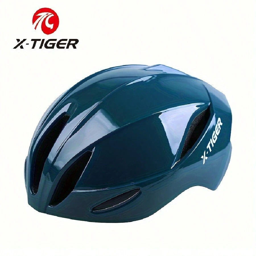 X-tiger成人自行車安全帽-男女都適用的城市通勤自行車安全帽,通過安全認證,適用於公路自行車、長板、滑板車等輕量級運動 - 藍色 - 查看 1