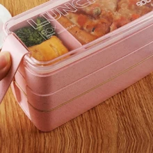 Hộp Cơm Trưa Đồ Dùng Học Tập, Trở Lại Trường Học - Be - Xem 7