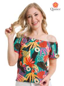 Women Blouses - 彩色 - 查看 1