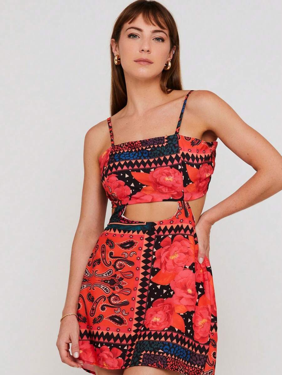 Women Dresses - Đỏ - Xem 1