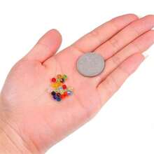 15 Colors- AB Colorful 1650/1120pcs 3/4mm Faceted Crystal Glass Bicone Beads-For Jewelry Making Women, Perfect For Suncatcher Handmade Crafts, DIY Bracelets, Necklaces, Dolls - AB Sharp Beads 1650PCS - View 7