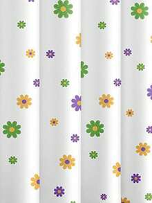 Baño familiar 180 * 180 cortinas de baño de gran tamaño, materiales Peva eficaces a prueba de agua y bacterias, fácil de limpiar sin manchas(Experiencia sorpresa de caja ciega, envío aleatorio de patrones - Dibujos animados - Ver 4