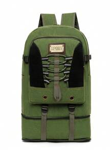 Men Fashion Backpacks - 綠色 - 查看 1