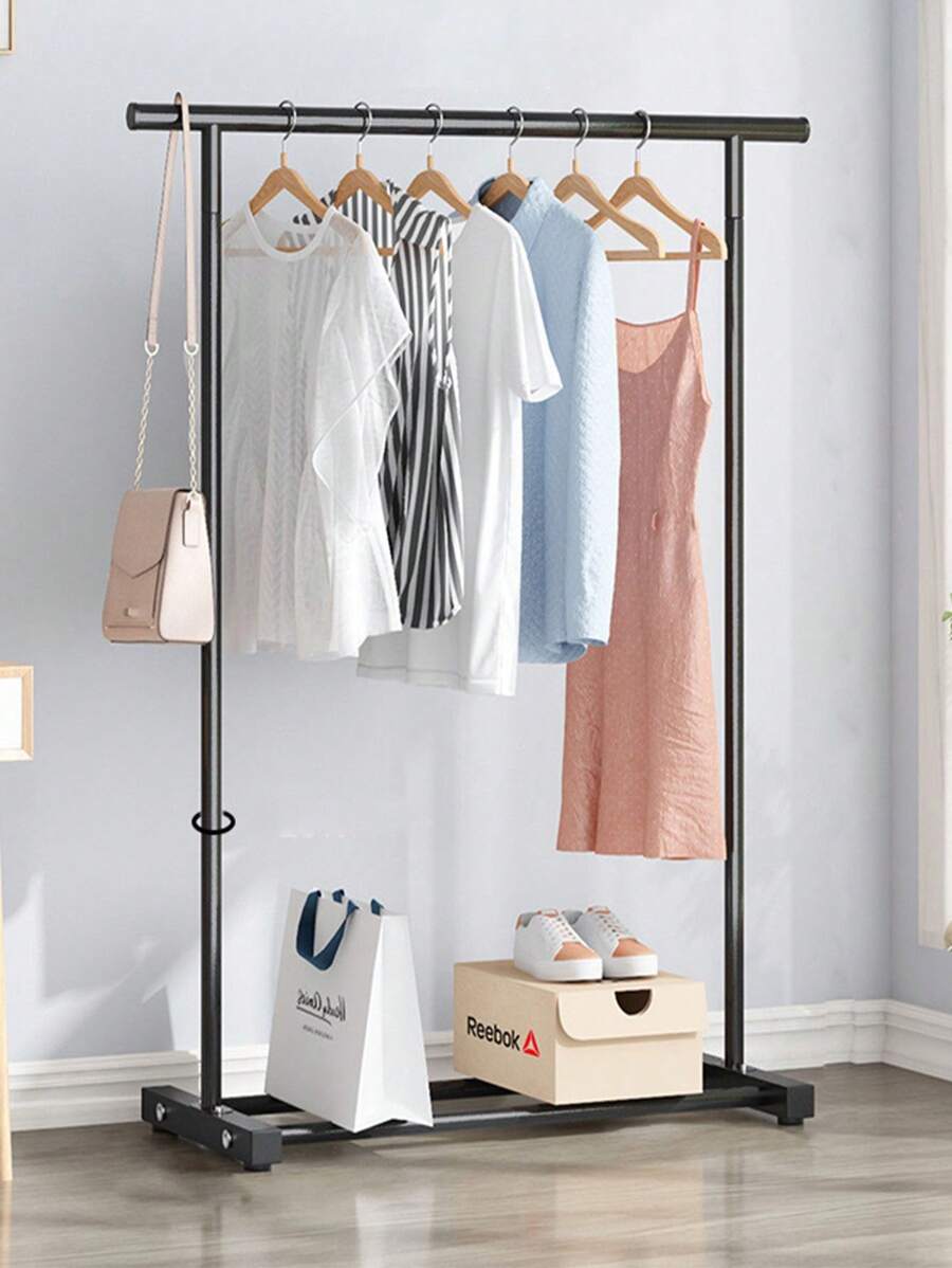 Estante de almacenamiento para ropa - Negro - Ver 1