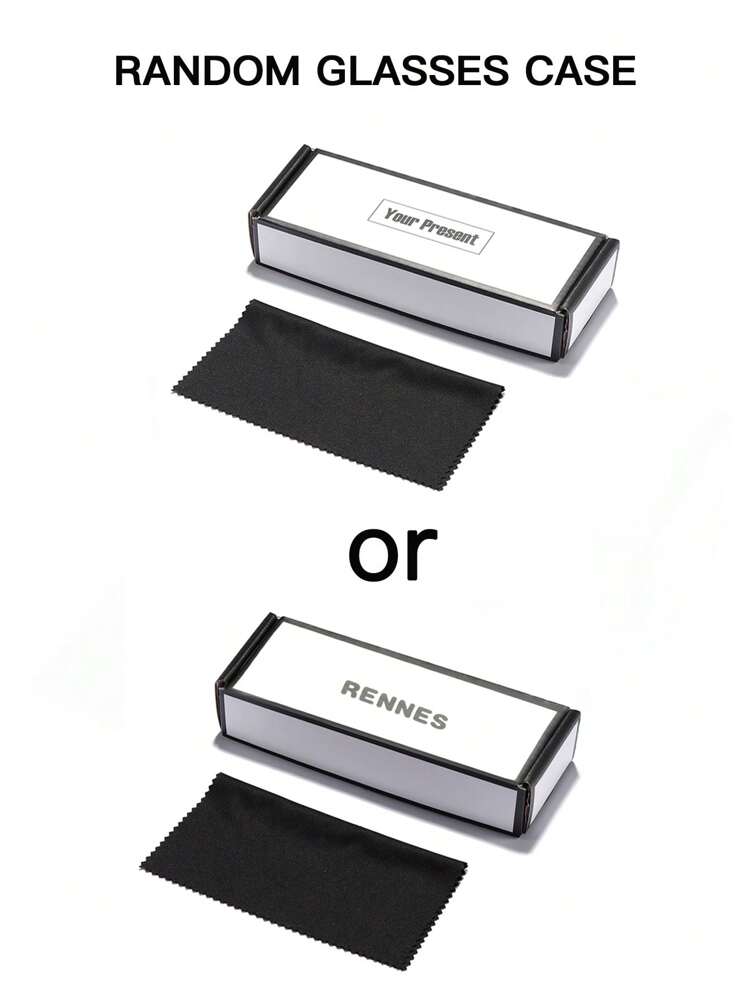 מסגרת מתכת גברים אופנה משקפיים גוונים אלגנטיים אביזרי חוף אביזרי משקפיים גוונים - אפור - ראה 5