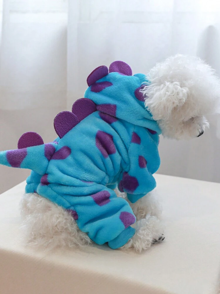 1pc Pet Autumn/Winter Dinosaur Transformation Costume, Suitable For Small  Dogs | SHEIN
