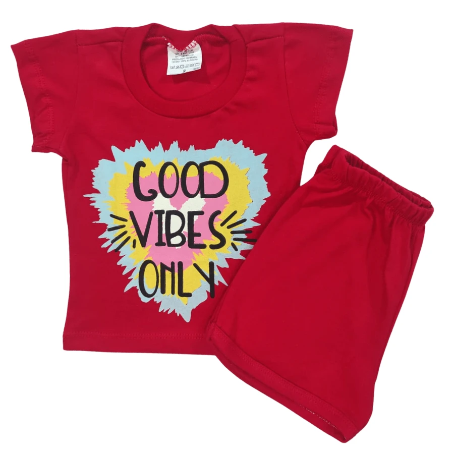 Baby Girls Sets - 紅色 - 查看 1