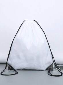 1 Unit Drawstring Backpack Bags Sack Pack  Sport Storage Polyester Bag For Gym Cinch Bag Polyester For Women Men Outdoor - Drawstring Pockets - View 18