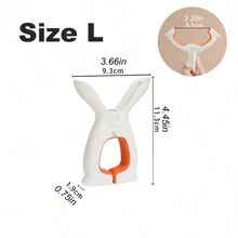 1個多功能被子晾衣夾,陽台防風夾,可愛的兔耳朵被子晾衣架 - 彩色 - 查看 8