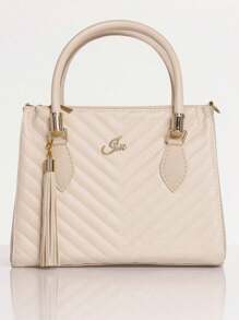 Women Shoulder Bags - Màu be - Xem 7