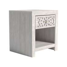 Avaro 1 Drawer Dusty Gray Oak Nightstand (20.3 In. H X 17.8 In. W X 16.1 In. D) (Set Of 2) - Xám - Xem 3