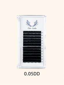 Volume Eyelash Extension Classic Individual Eyelash Extensions 1 Box Volume Eyelash Extensions Lash Extensions Mixed Tray 8-15mm - Black - View 13