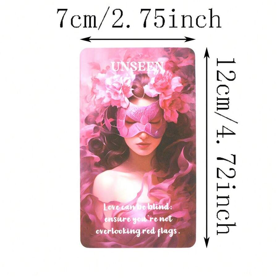 Romance And Love Oracle Cards English Version 12x7cm In Box Fortune