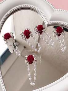 1 Cái túi 5 Hợp kim kẽm Đổ xô Vật rủ xuống Nơ , Móng tay Đồ trang trí , Mới Các sản phẩm - Nhiều màu - Xem 4