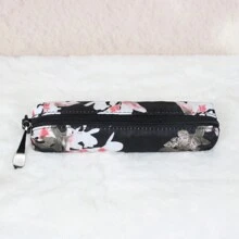 Juego De 2 Mochilas Negras Para Estudiantes (mochila Y Estuche), Con Diseño De Impresión De Dibujos Animados De Moda, Gran Capacidad De Tela De Nilón Y Tela Oxford, Suave E Impermeable, Adecuada Para La Escuela, El Trabajo Y Viajar, Como Regalo Para Estudiantes - Negro - Ver 5