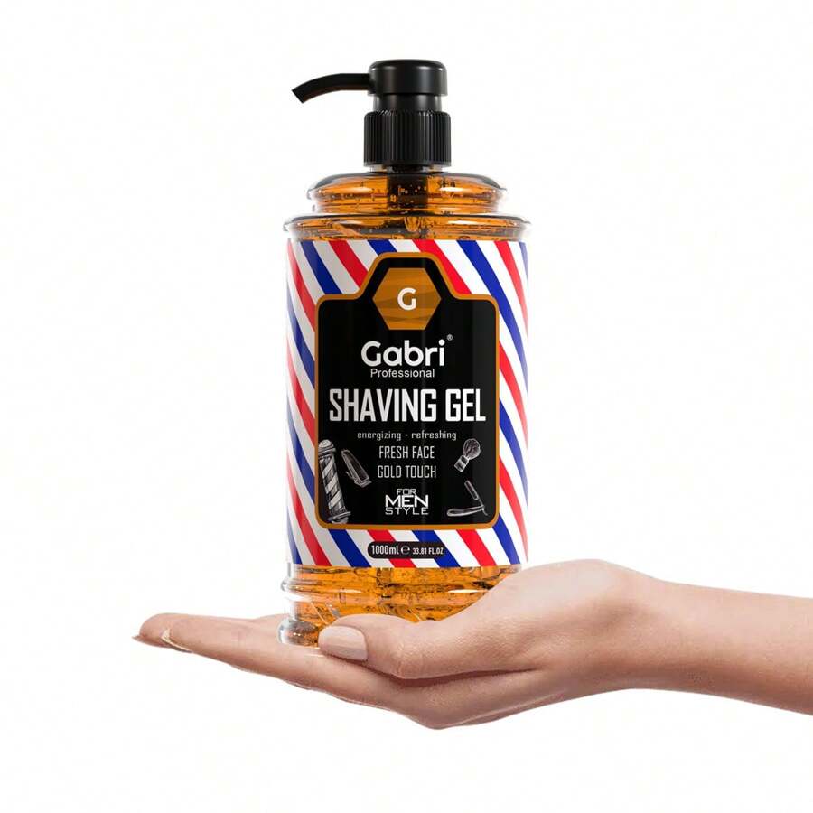 GEL PARA AFEITAR AMARILLA GABRI 1000 ML - Amarillo - Ver 1