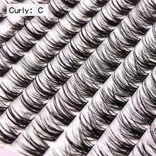 EYELASH Thin Band Koreon Superfine Band Individual Eyelash Cluster Wispy DIY Lash Extensions Kit Lash Ribbon Pre Cut Segments - C - View 2