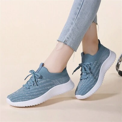 Women's Athletic Walking Shoes Slip On Casual Mesh-Comfortable Tennis Workout Sneakers Yoga Fitness Walking Jogging Shoes