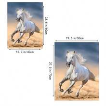 1入組畫布牆藝術海報,遊戲卡通油畫裝飾,藝術牆畫適用於客廳、臥室、浴室、辦公室、玄關、廚房,山水瀑布裝飾,無框 - 銀色 - 查看 2