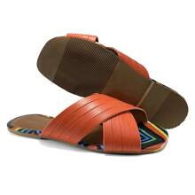 Women Flat Sandals - 橘色 - 查看 4