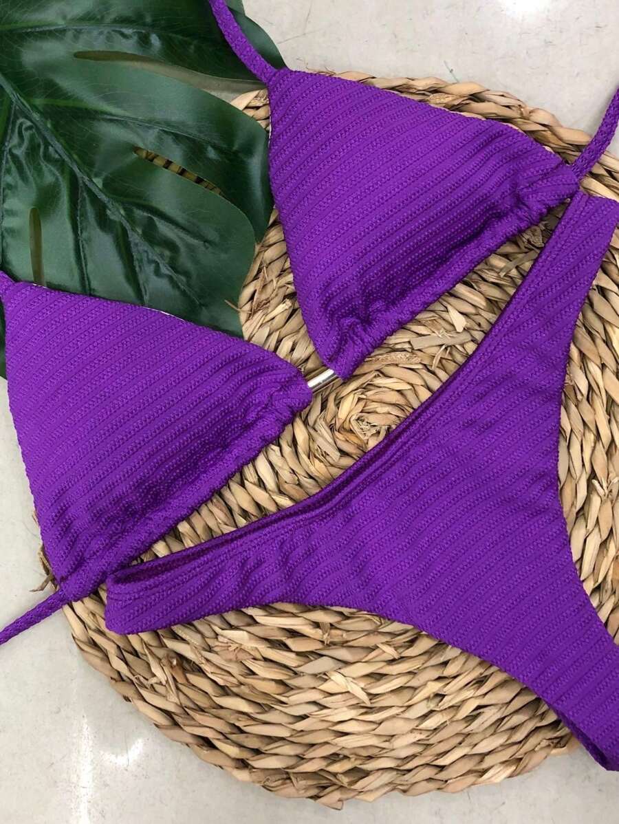 Women Bikini Sets - màu tím - Xem 1