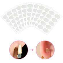 Transparent Invisible Earlobe Protector Women's Ear Piercing Anti-Expansion Earlobe Support Patch Earlobe Protector - Clear - View 1