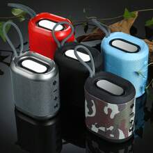 Bocina Bluetooth de Potente Batería M6, Altavoz Inalámbrico con Bluetooth, Ideal para Deportes al Aire Libre, Bocina de Larga Duración. - Negro - Ver 5