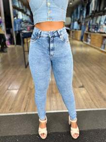 Women Jeans - Rửa nhẹ - Xem 2