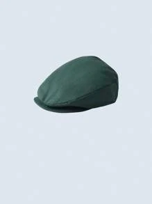 BOARNSEORL 2 件套男婴绅士套装，绿色长袖领结蝴蝶结衬衫和裤子，带帽子，时尚帅气，适合生日派对、家庭晚宴、婚礼、花童西装 - 綠色 - 查看 5