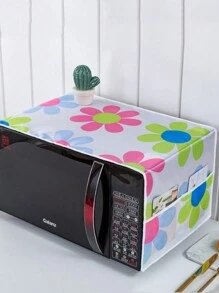 1/5pcs Microwave/Oven Dust Cover With Double Pockets