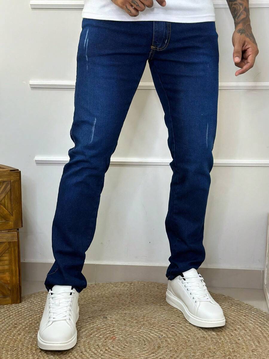 Men Jeans - Màu xanh lam - Xem 1