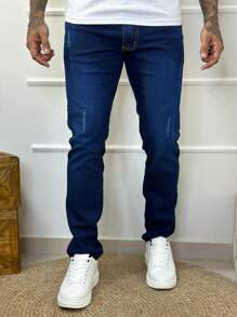 Men Jeans - Màu xanh lam - Xem 5