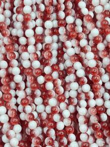 60pcs 8mm Biến đổi dần Hạt thủy tinh Đối với DIY Vòng tay & Vòng cổ Làm - Hạt nổ - Xem 12