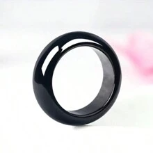 Hematite Ring, Black Hematite Ring, Exquisite Men's Jewelry, Suitable For Daily Wear, Party, Festival, Birthday, Anniversary Gift