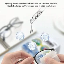 Disposable Glasses Cleaning Wipes, Portable And Quick-Drying, Removes Dust, Oil, Fingerprints, Bacteria, Sweat - Lens Cleaning Wipes - View 4