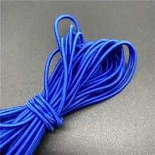 5yards/Lot 2mm Round Elastic Ribbon Sewing Elastic Band Fiat Rubber Band For Waist Band Stretch Rope DIY Mask Lanyard
