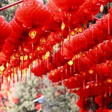 10pcs/Set Red Paper Lantern Decoration For Festival, Chinese Wedding, Engagement, Housewarming Party, Mid-Autumn Day,Home Decor ,Room Decor,Wall Decor Gifts Birthday Graduation