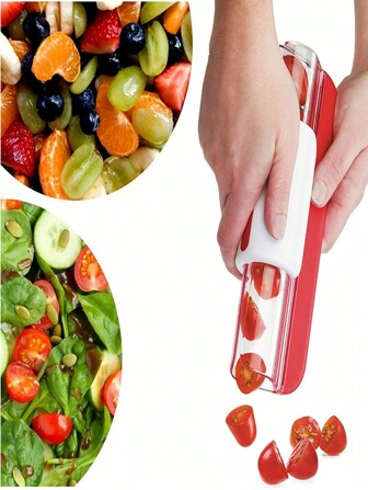 1PC Grape Slicer Tomato Slicer Cherry Slicer Fruit Slicer Tomato Slicer Green