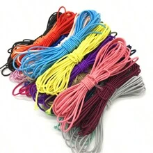 5yards/Lot 2mm Round Elastic Ribbon Sewing Elastic Band Fiat Rubber Band For Waist Band Stretch Rope DIY Mask Lanyard