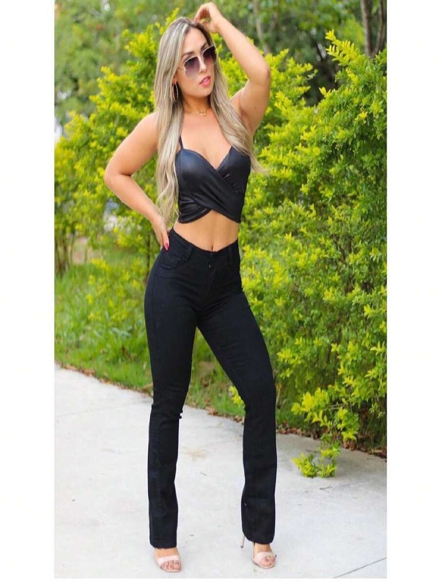 Women Jeans - màu đen - Xem 1