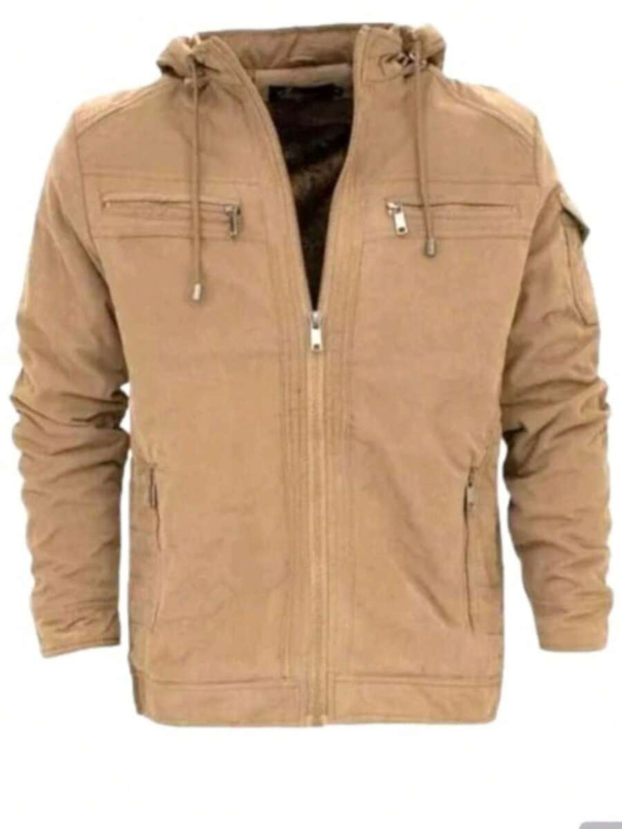 Men Jackets & Coats - Màu be - Xem 1