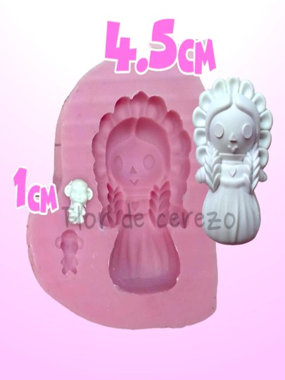 Molde pequeño de silicona BELLA LELE