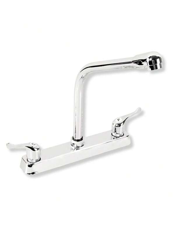 Llave Mezcladora De Cocina Para Fregadero Tarja Doble Comando Accesorio de Cocina