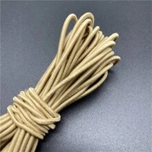 5yards/Lot 2mm Round Elastic Ribbon Sewing Elastic Band Fiat Rubber Band For Waist Band Stretch Rope DIY Mask Lanyard